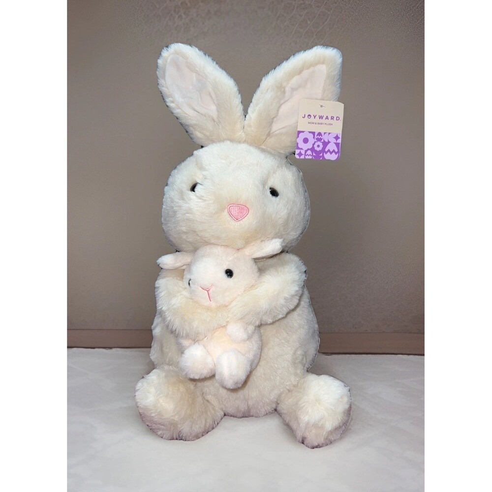 Joyward Mom & Baby Bunny Plush